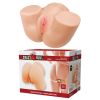 Olivia - Vagina and Anal Masturbator Vibrating - White