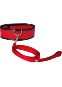 Sex Mischief Red Leash and Collar
