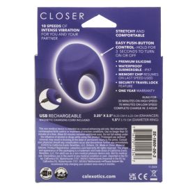 Closer Intimate Rechargeable Ring Embrace - Purple