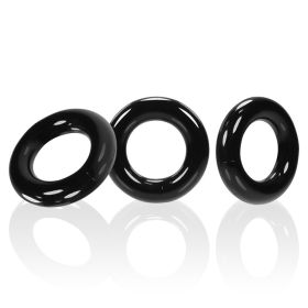 Willy Rings 3 Pack Cockrings (Option: Black)
