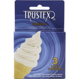 Trustex Flavored Lubricated Condoms (Option: 3 Pack Vanilla)